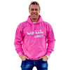 Pink W8TRAIN FAMILY Pullover Hoodie with WHITE Logo