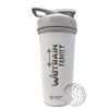 W8TRAIN FAMILY White Strada™ Insulated Stainless Steel Lock Top Shaker Cup