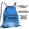 W8TRAIN Liftr™ Gym Bag- Weather Resistant Quad-Compartment Zippered Fitness Bag/Backpack