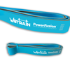 blue w8train powerfusion resistance band side profile