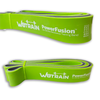 green w8train powerfusion resistance band side profile